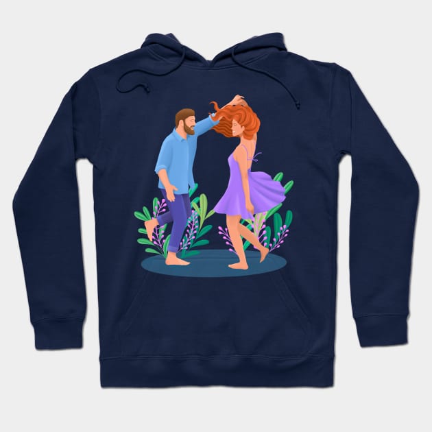 Happy Dance Hoodie by Yael Hofri